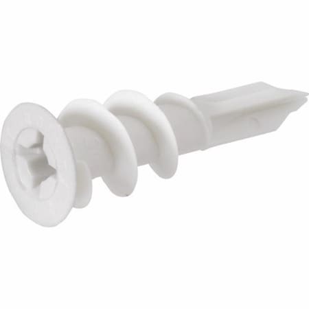 Hillman Screw Anchor, 1-1/2" L, Nylon 376648